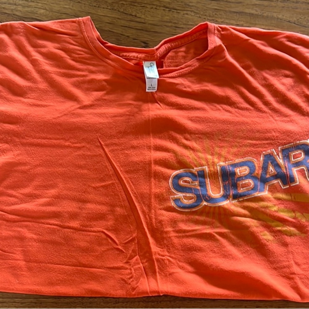 SUBARU Softstyle Orange T-Shirt
